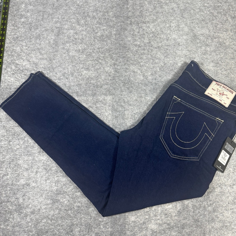 True Religion Rocco Relaxed Skinny Jeans 36 2S Body Rinse 700063 NWT